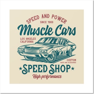 Speed And Power Posters and Art